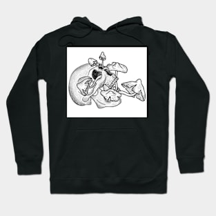 Shroomy skull Hoodie